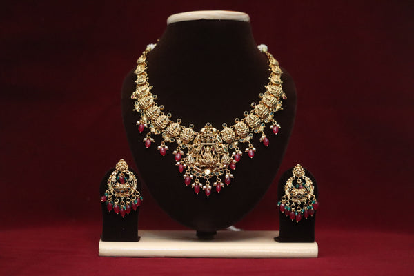 Laxmi Gold Coated Necklace
